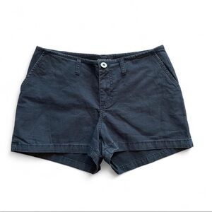 Vintage y2k Express black mini shorts chino khaki shorts 27/28” waist low rise